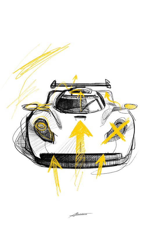 Fine Art Print by Adonis Alcici "GT1"