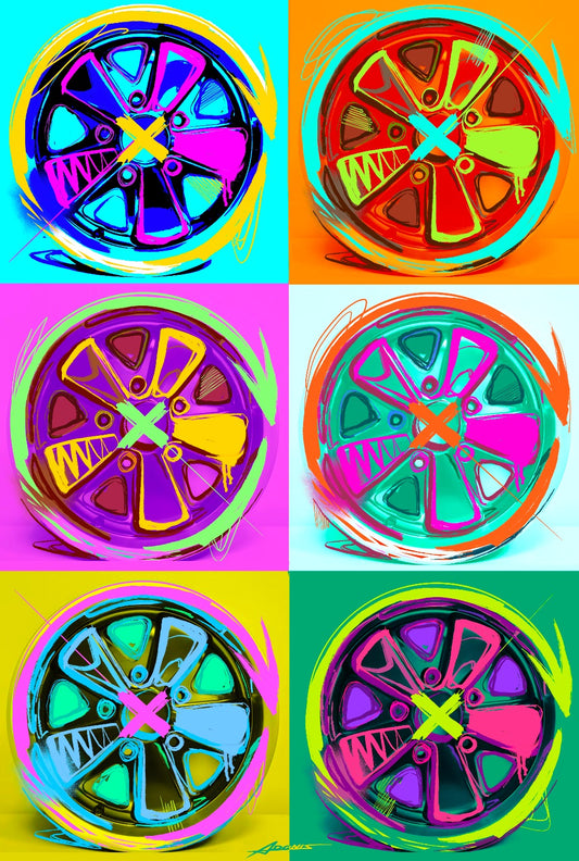 Fine Art Print by Adonis Alcici "Miami Fuchs"